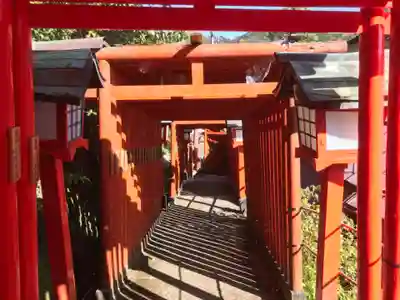 太皷谷稲成神社の鳥居