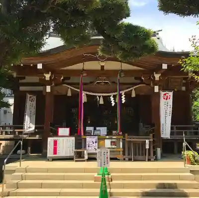 鳩森八幡神社の本殿・本堂