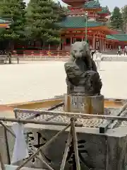 平安神宮の狛犬