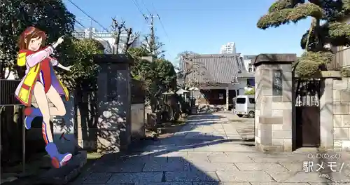 法善寺の山門