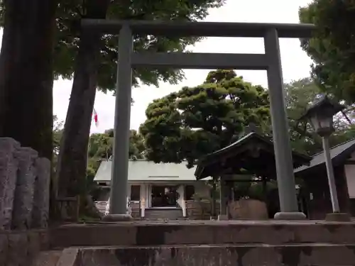 深澤神社の鳥居