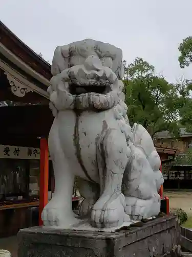 水田天満宮の狛犬