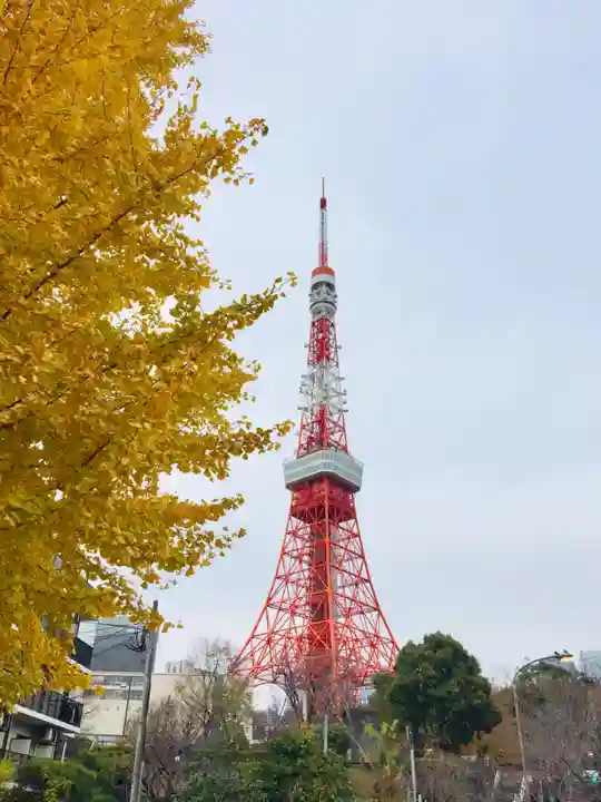 増上寺塔頭 三縁山 宝珠院の周辺