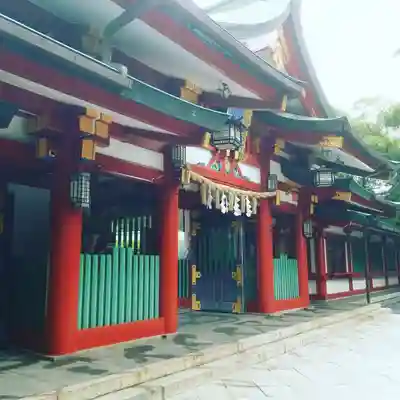 日枝神社の山門・神門