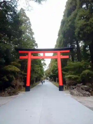 霧島神宮の鳥居