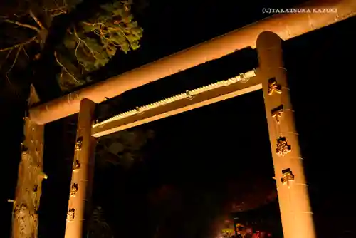 大山阿夫利神社の鳥居