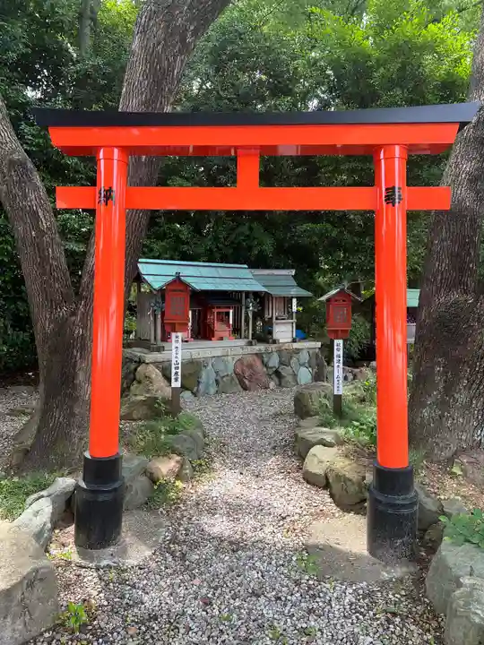 豊藤稲荷神社の鳥居
