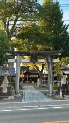 縣神社の鳥居