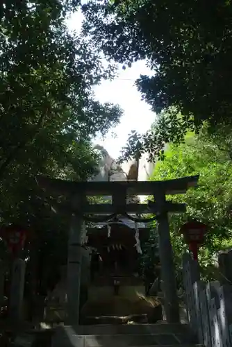 越木岩神社の鳥居