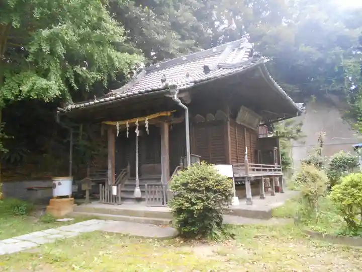 中里神社の本殿・本堂