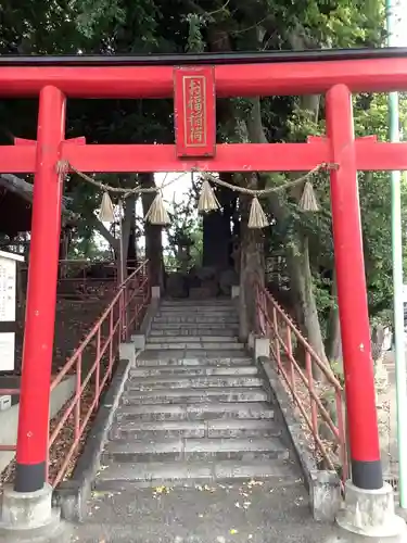 山神社・お福稲荷社・白龍大神の鳥居