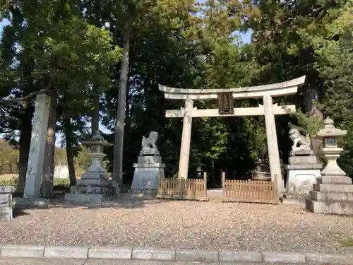 大屋神社の鳥居