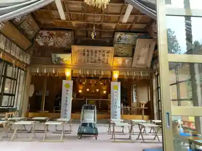 雲八幡宮の本殿・本堂