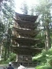 出羽神社(出羽三山神社)～三神合祭殿～の塔