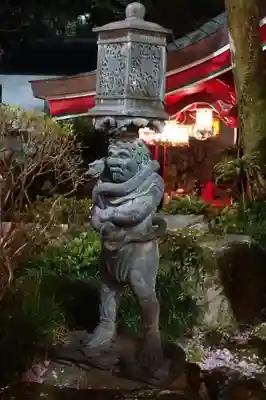 朝護孫子寺の像