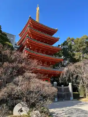東長寺の塔