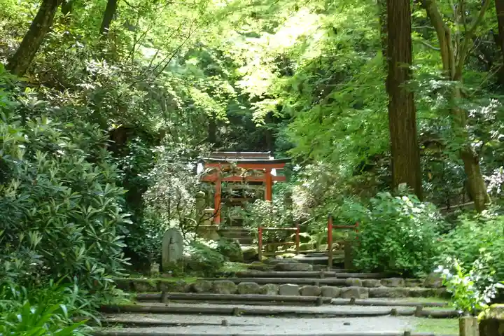 岡寺(龍蓋寺)の鳥居