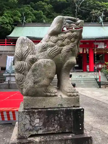 徳島眉山天神社の狛犬