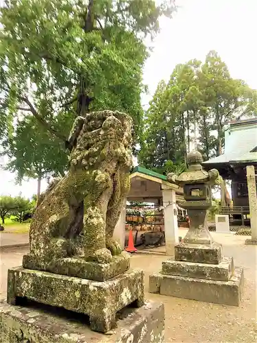 溝口竃門神社の狛犬