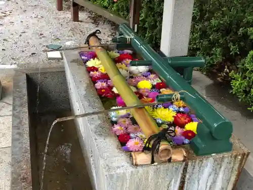 伊和志津神社の手水舎