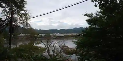 櫟谷宗像神社（松尾大社摂社）の景色