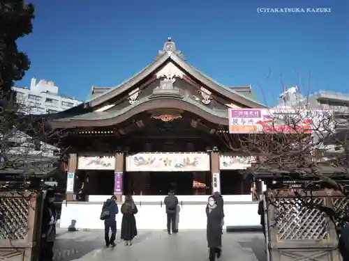 湯島天満宮の本殿・本堂