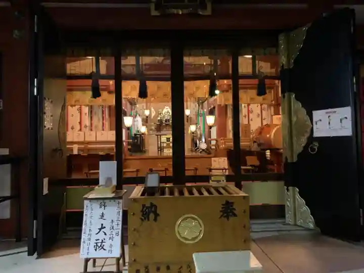 秋葉神社の本殿・本堂