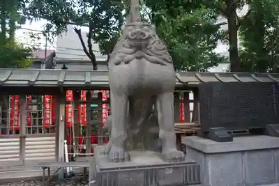 下谷神社の狛犬