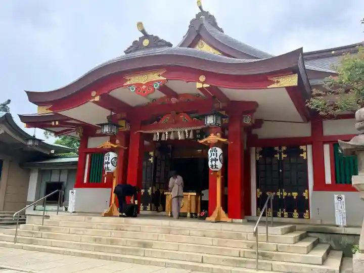 品川神社の{uncategorized: "未分類", other: "その他", undefined: "問題あり", building: "その他建物", grave: "お墓", sacred_gate: "鳥居", guardian: "狛犬", statue: "像", buddha: "仏像", history: "歴史", nature: "自然", garden: "庭園", animal: "動物", pagoda: "塔", temizu: "手水舎", mountain_gate: "山門・神門", sanctuary: "本殿・本堂", subordinate: "末社・摂社", art: "芸術", scenery: "景色", jizo: "地蔵", ema: "絵馬", goshuin: "御朱印", omikuji: "おみくじ", items: "授与品その他", amulet: "お守り", goshuincho: "御朱印帳", eats: "食事", festival: "お祭り", votive_dance: "神楽", shichigosan: "七五三参", wedding: "結婚式", experience: "体験その他", initially: "初詣", around: "周辺", anti_infection: "感染症対策"}