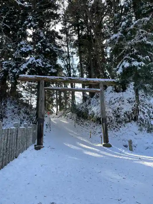 葛木神社の鳥居