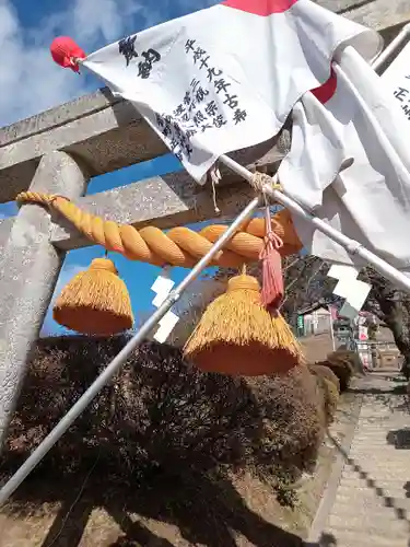 長屋神社の鳥居