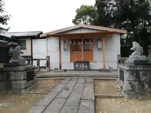栗橋八坂神社の本殿・本堂