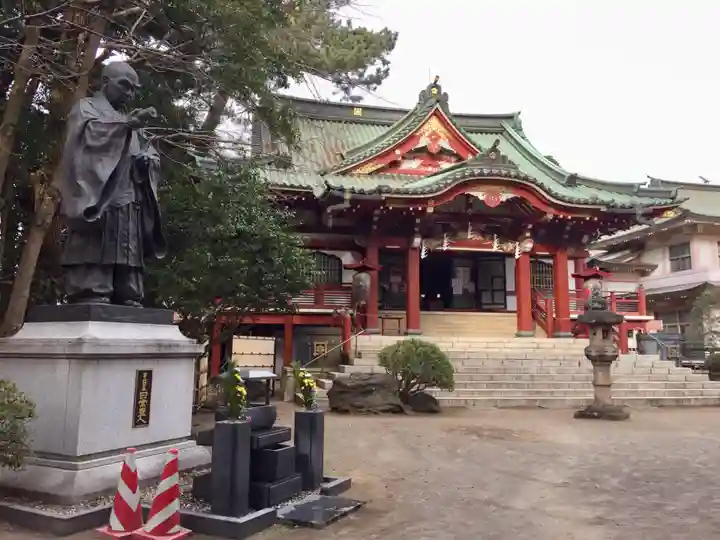 法華経寺の本殿・本堂