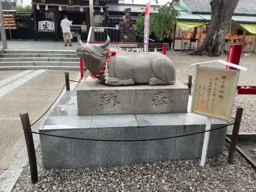 山田天満宮の狛犬