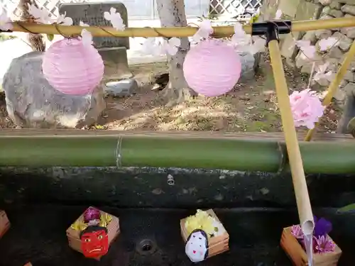 福島八幡宮の手水舎