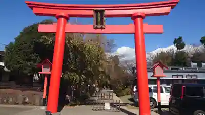 冠稲荷神社の鳥居