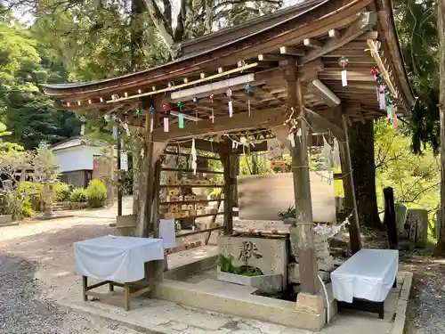 古熊神社の手水舎