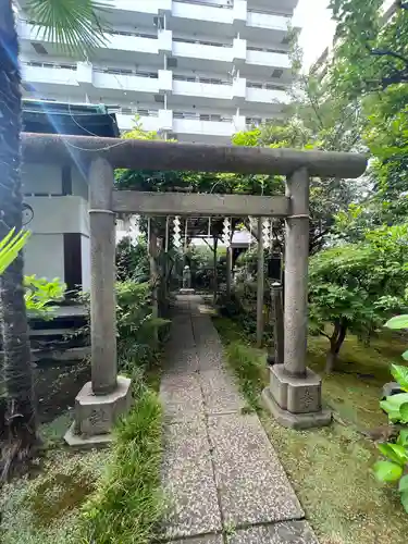 於岩稲荷田宮神社(東京都)