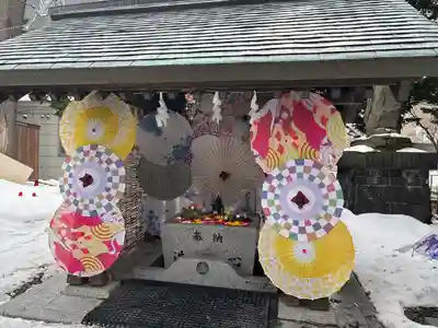 札幌諏訪神社の手水舎