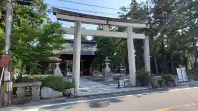 甲斐國一宮 浅間神社の鳥居