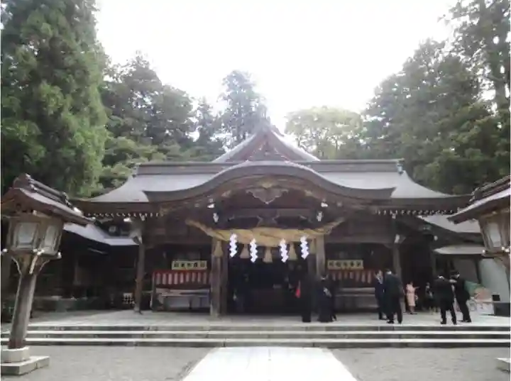 白山比咩神社の本殿・本堂