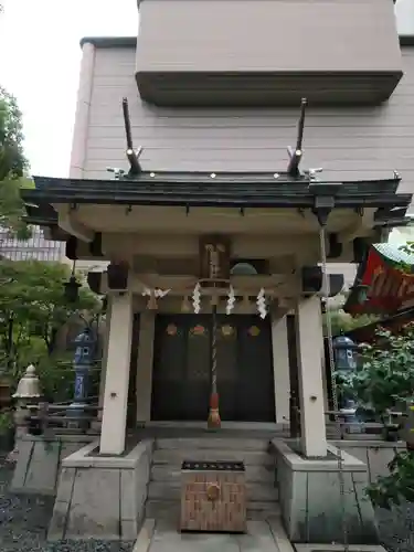 火防　陶器神社（坐摩神社末社）の本殿