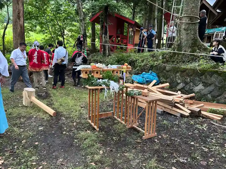 諏訪社(山家神社境内社)(長野県)