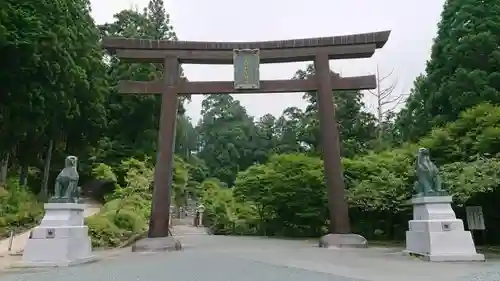 秋葉山本宮 秋葉神社 上社の鳥居