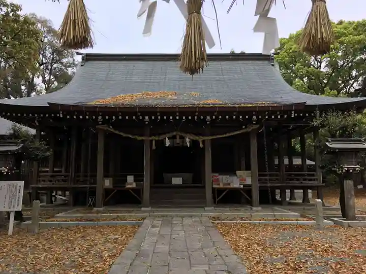 千栗八幡宮の本殿・本堂