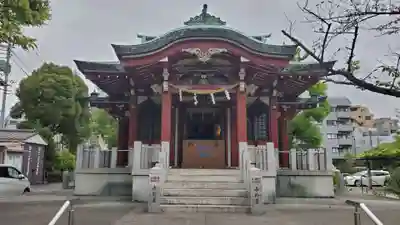 木場 洲﨑神社の本殿・本堂