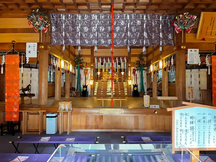 旭川神社の本殿・本堂