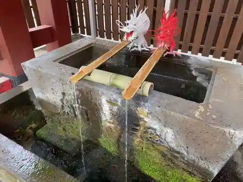 伊豆山神社の手水