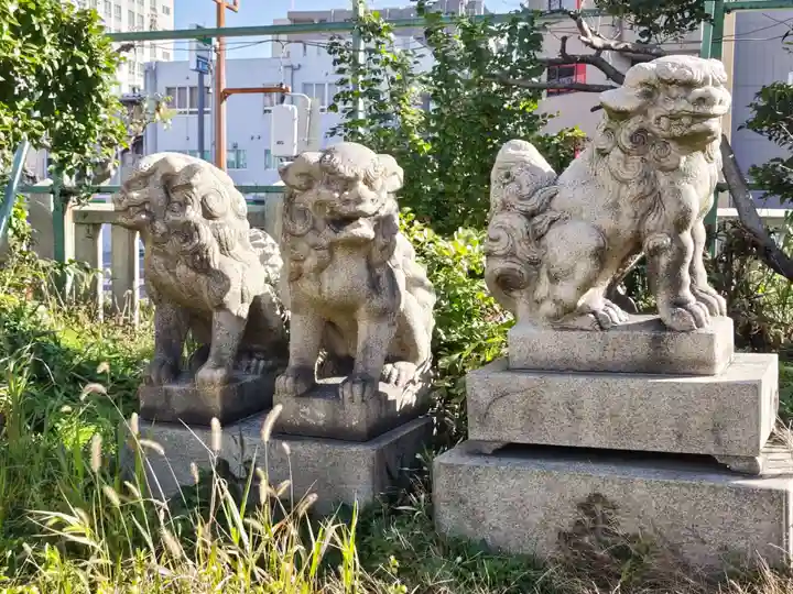 敷津松之宮 大国主神社の狛犬