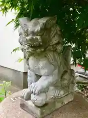 白山神社の狛犬